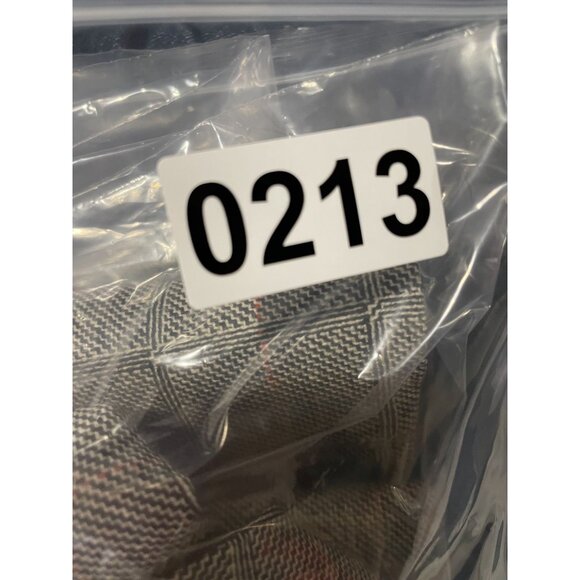 Harve Benard Womens Gray Plaid Wool Blazer Jacket Size 12 With Button Front - Picture 11 of 15